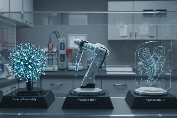 Healthcare AI: Foundation Models vs. Purpose-Built vs. Hybrid